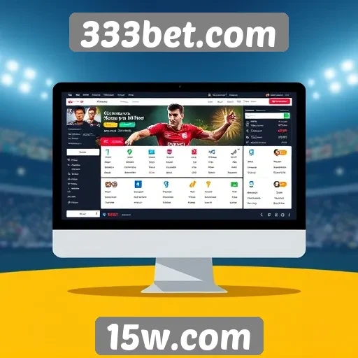 Interface do usuário no site 333bet.com e sua usabilidade